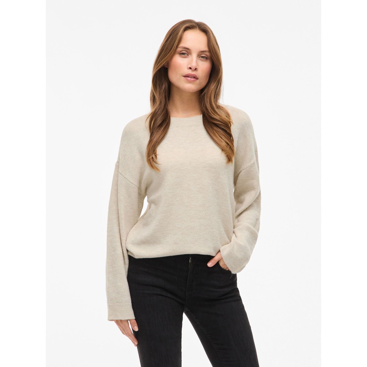 Pull En Maille birch, VILA