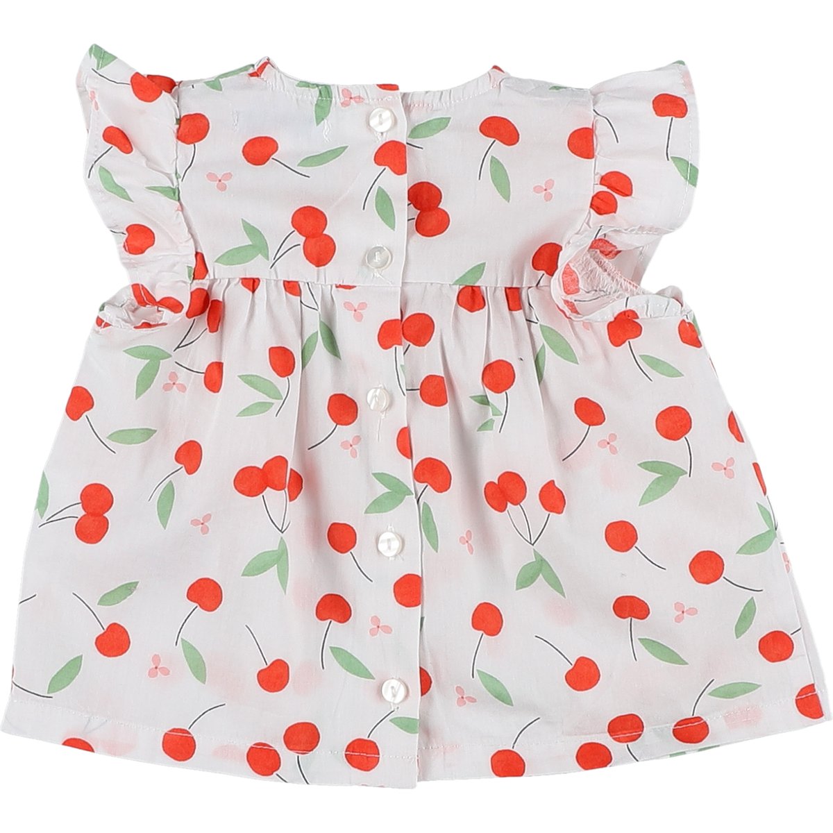 Blouse -  Très bon état blanc;rouge;vert, VERTBAUDET