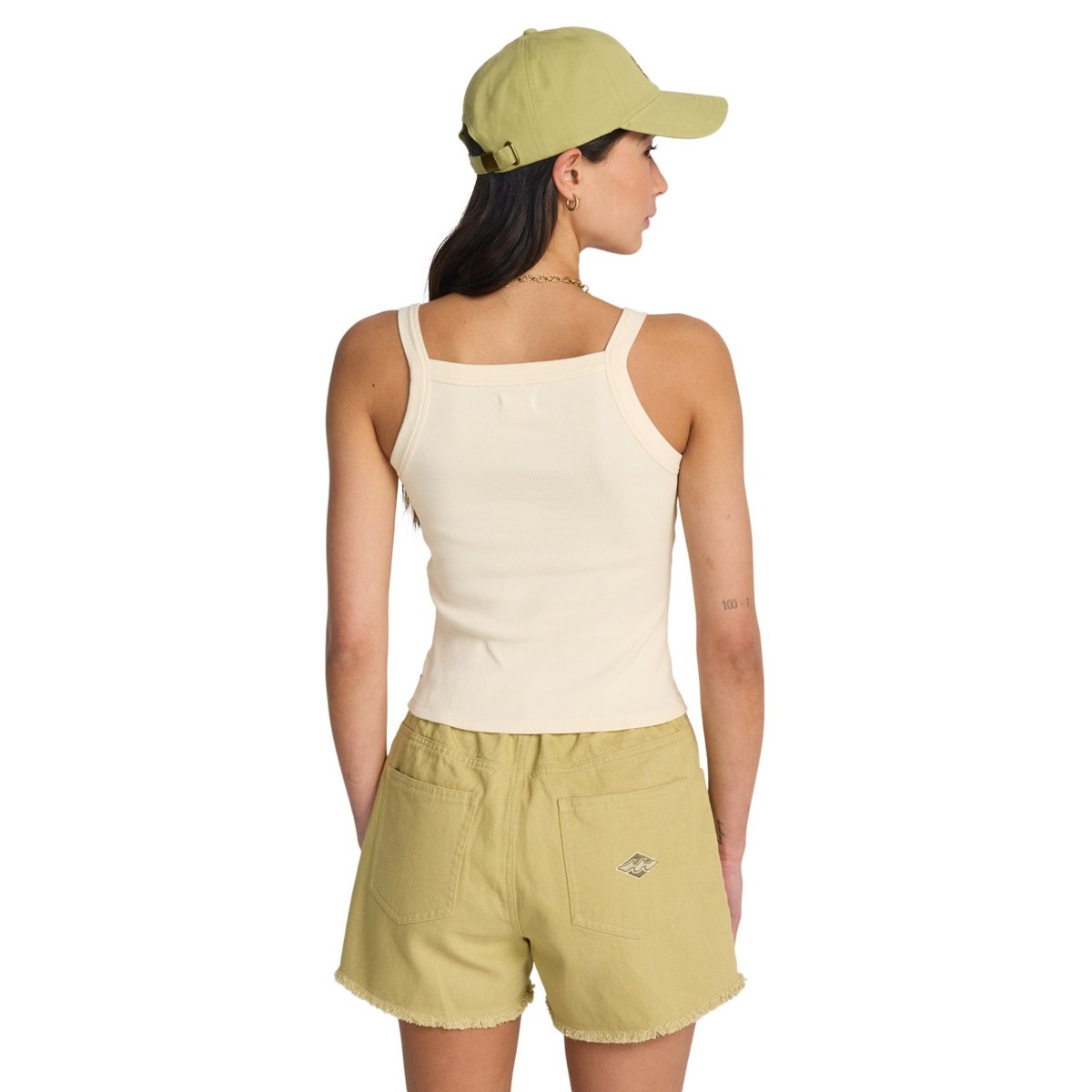 Short taille élastique LITTLE SISTER vert cactus green, BILLABONG