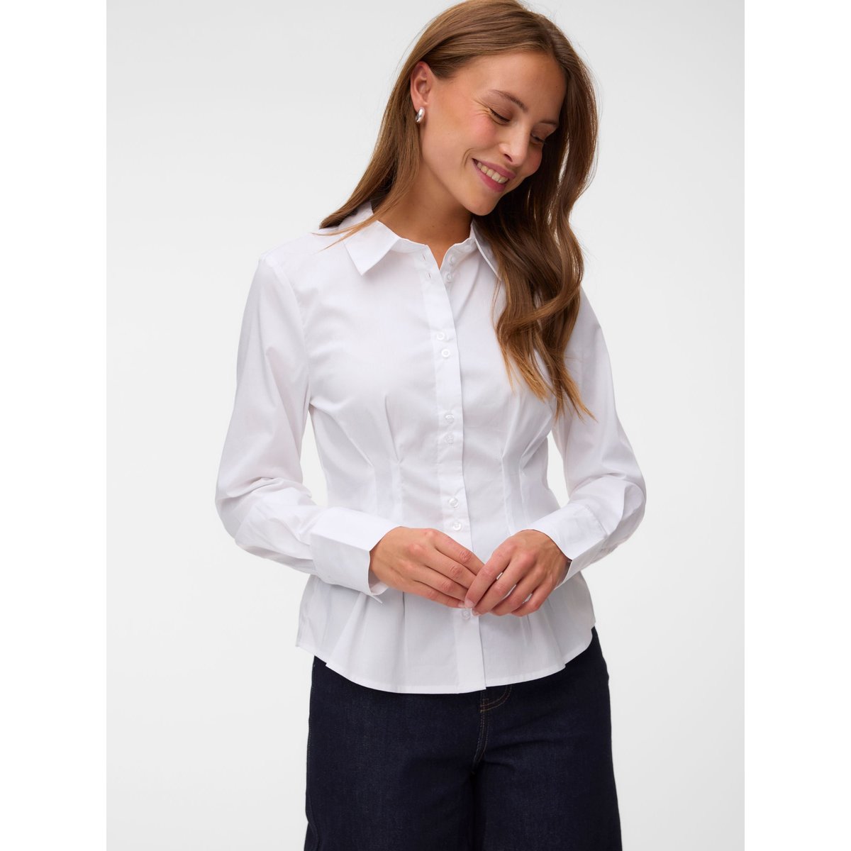 Chemise bright white, VERO MODA