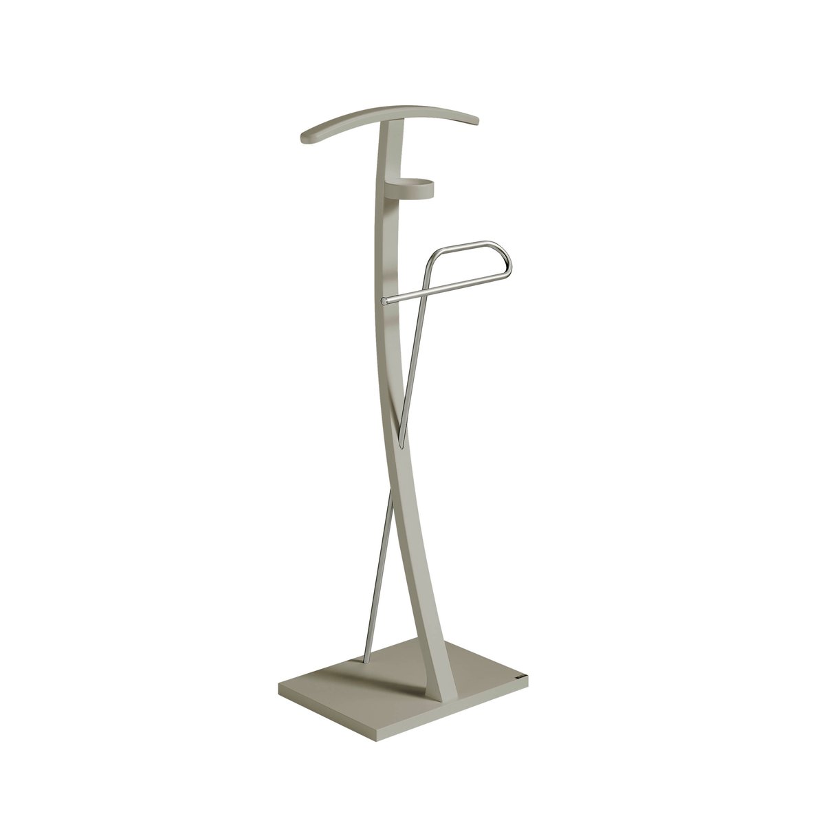 Valet de nuit en hêtre massif, SigNATURE taupe, HERDASA