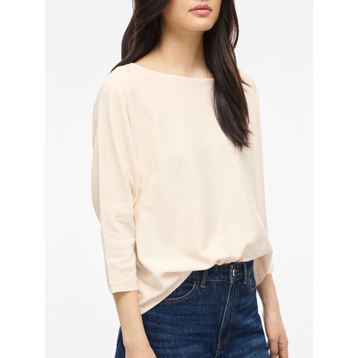 Pull manches 3/4 col bateau sandshell, VILA