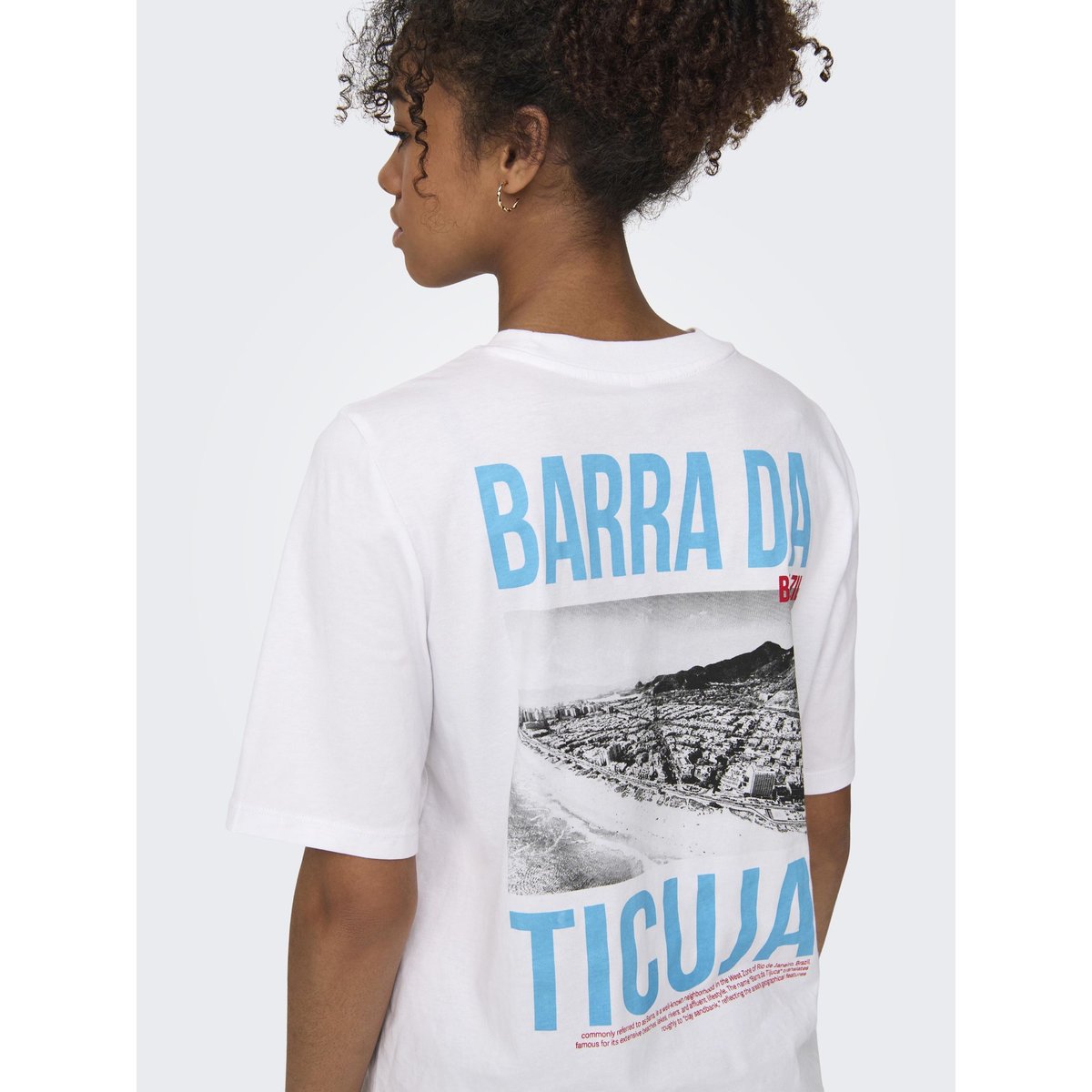 T-Shirt bright white, ONLY
