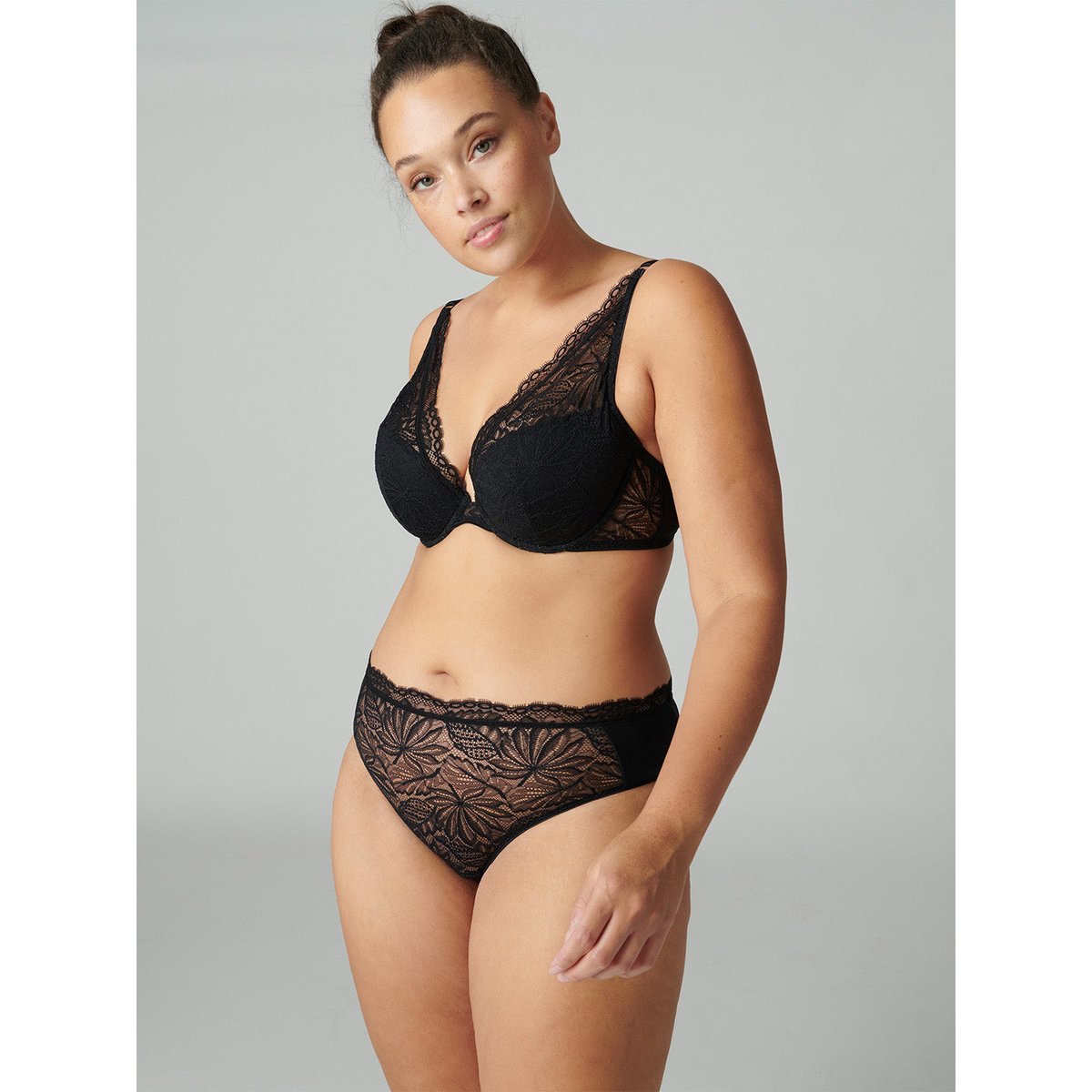 Soutien-gorge push-up triangle, EXOTICA noir, SIMONE PERELE