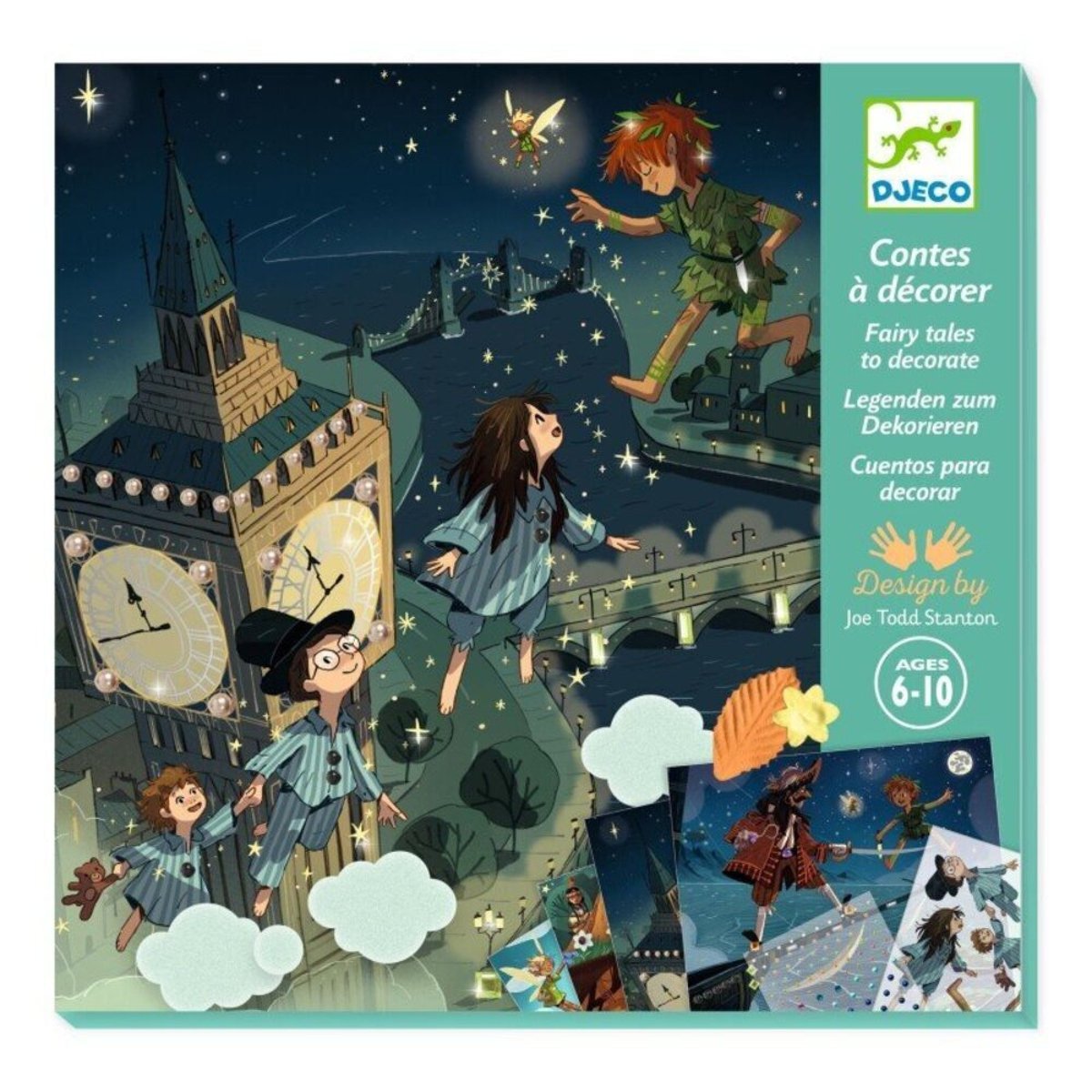 Coffret créatif Peter Pan couleur unique, DJECO