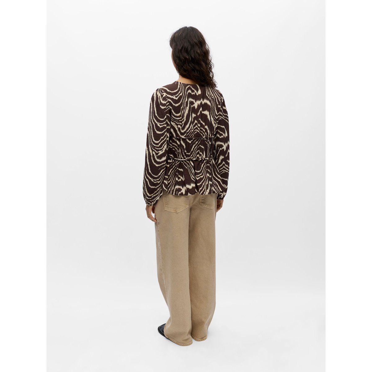 Blouse marron - seal brown1, OBJECT