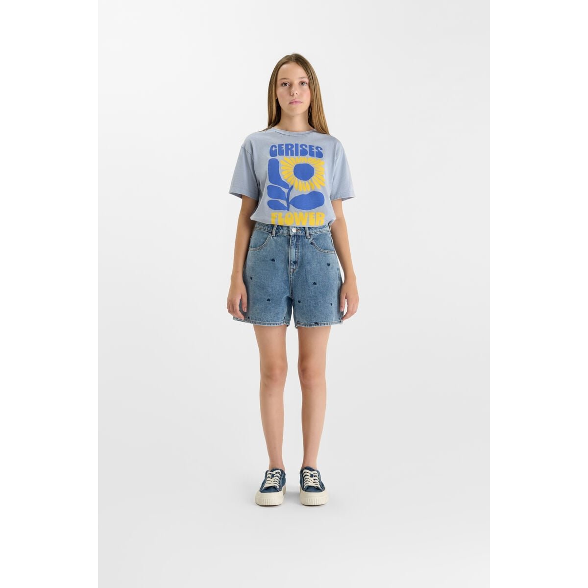 Short en jeans EVAGI blue, LE TEMPS DES CERISES