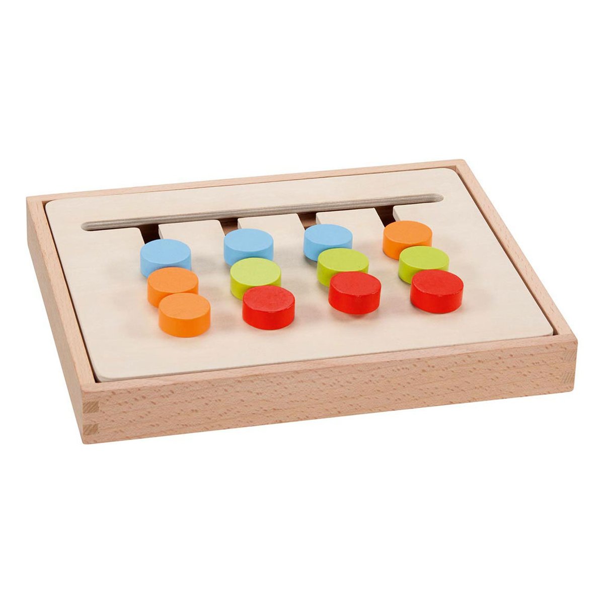 Planche de tri des couleurs beige, GOKI