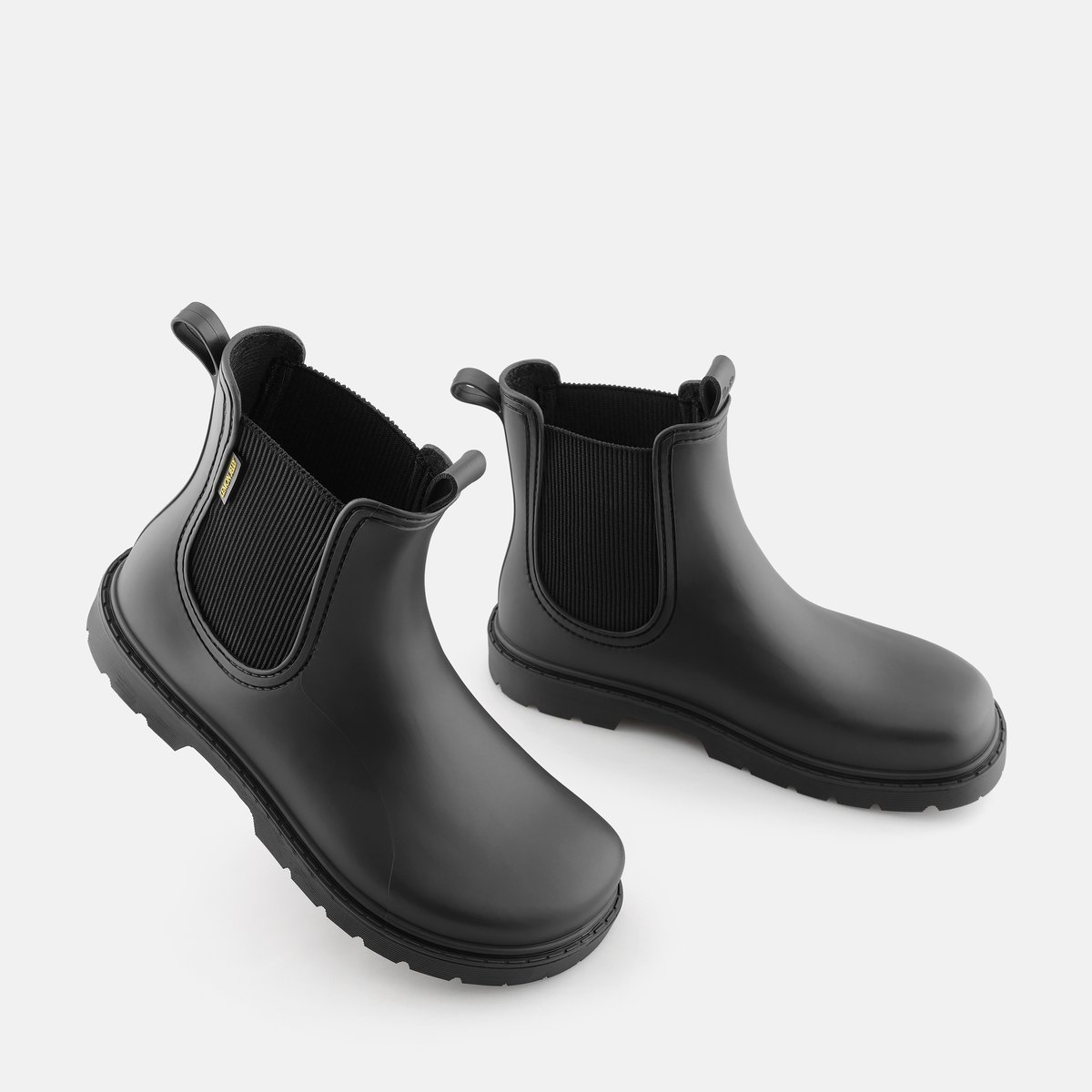 Chelsea boots barefoot mates femme LOOM noire/noire, LEMON JELLY
