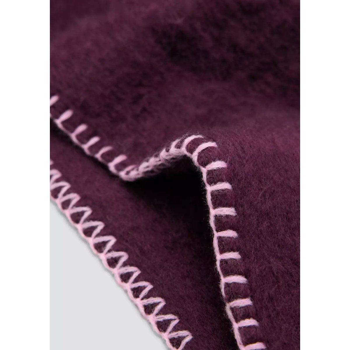 Écharpe liseré contrasté violet, MANGO KIDS