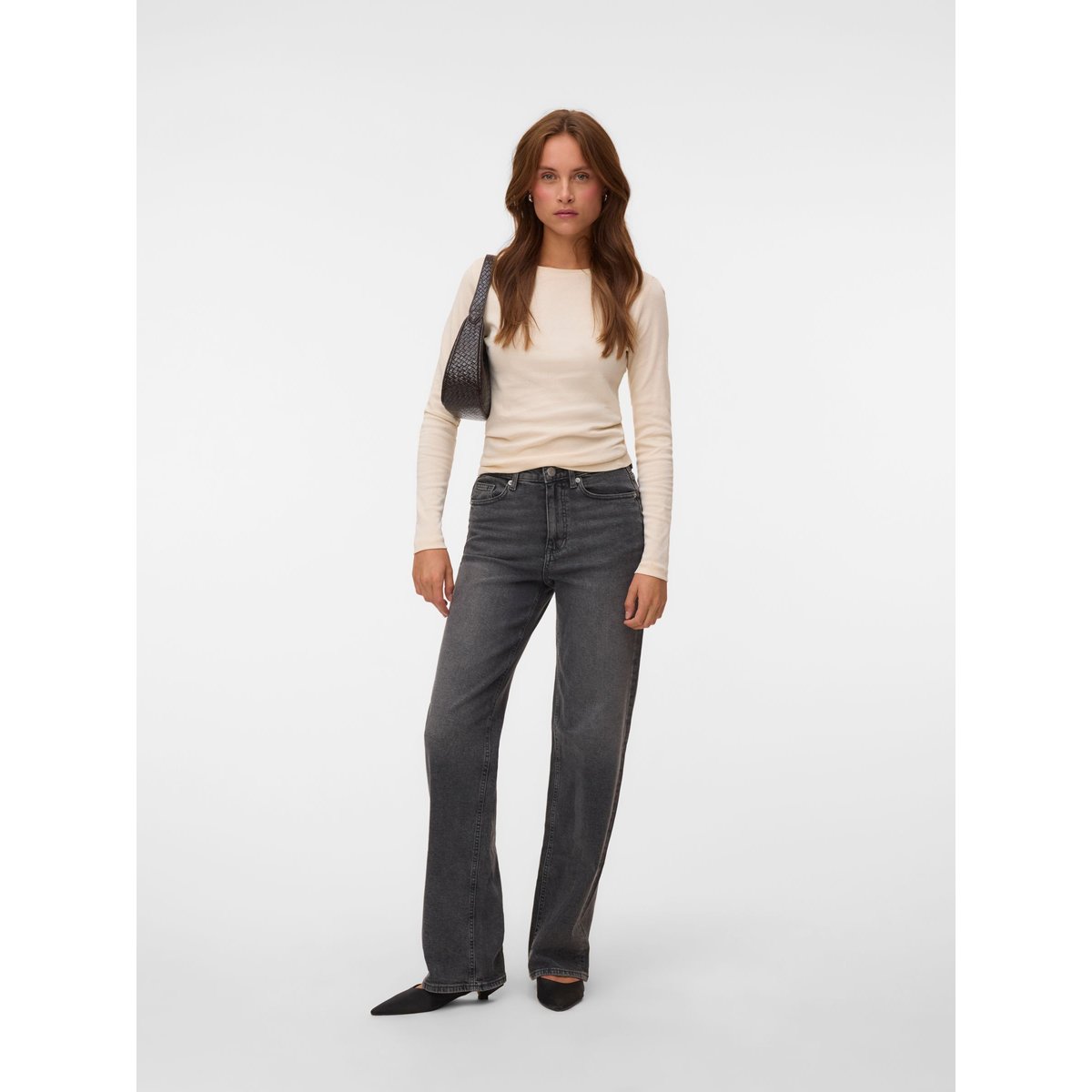 Top whitecap gray, VERO MODA