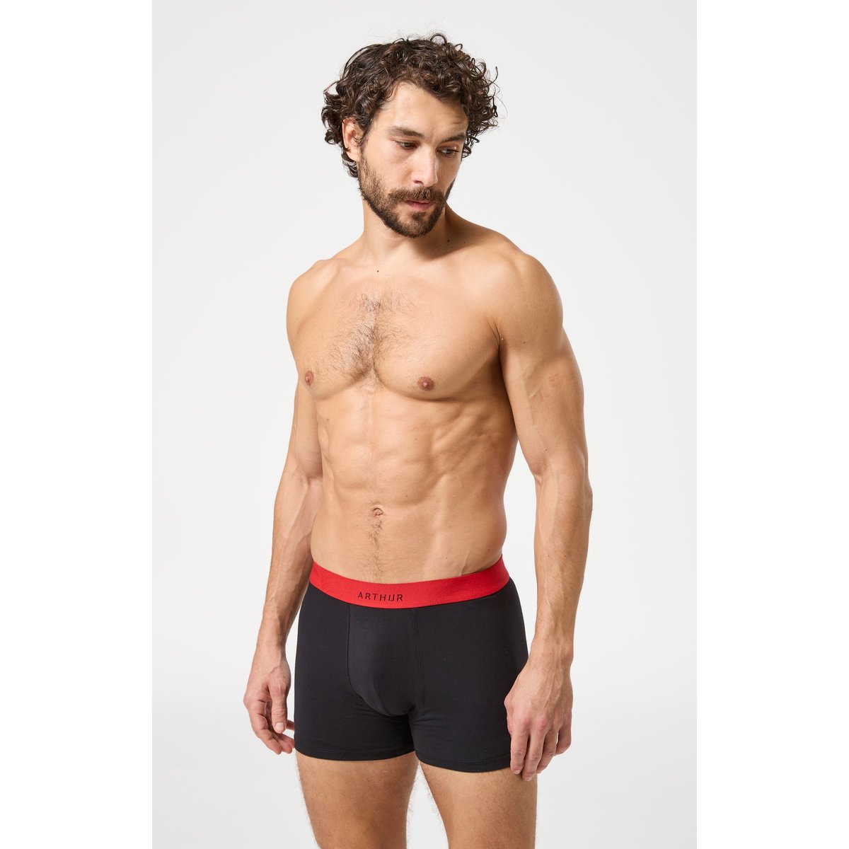 Pack 2 Boxers en coton imprimé Paris multicolore, ARTHUR