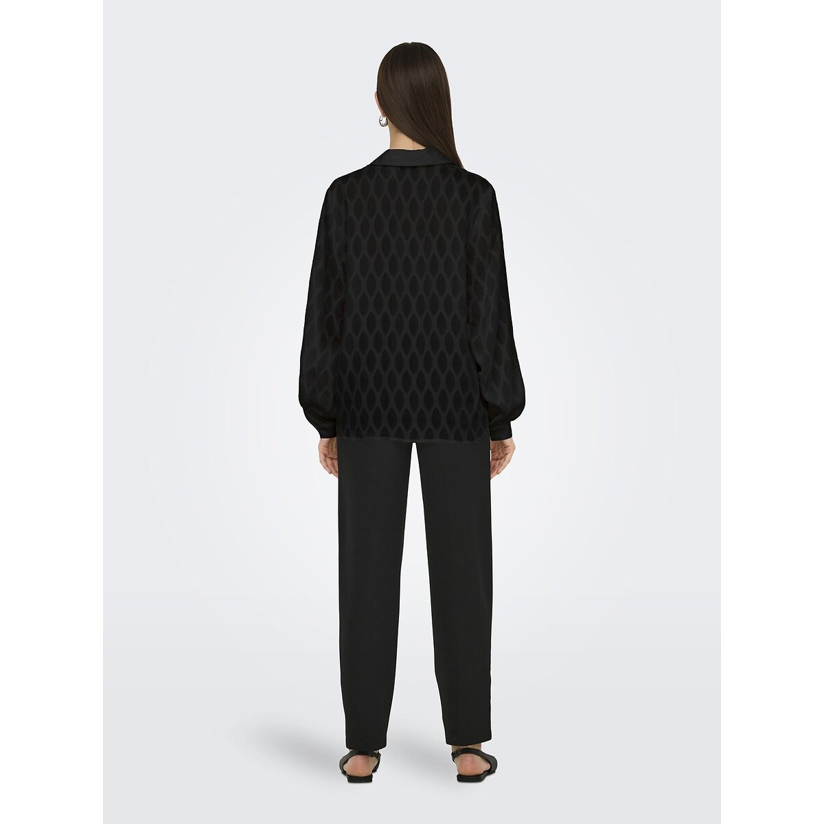 Bluse mit langen Ärmeln schwarz, ONLY