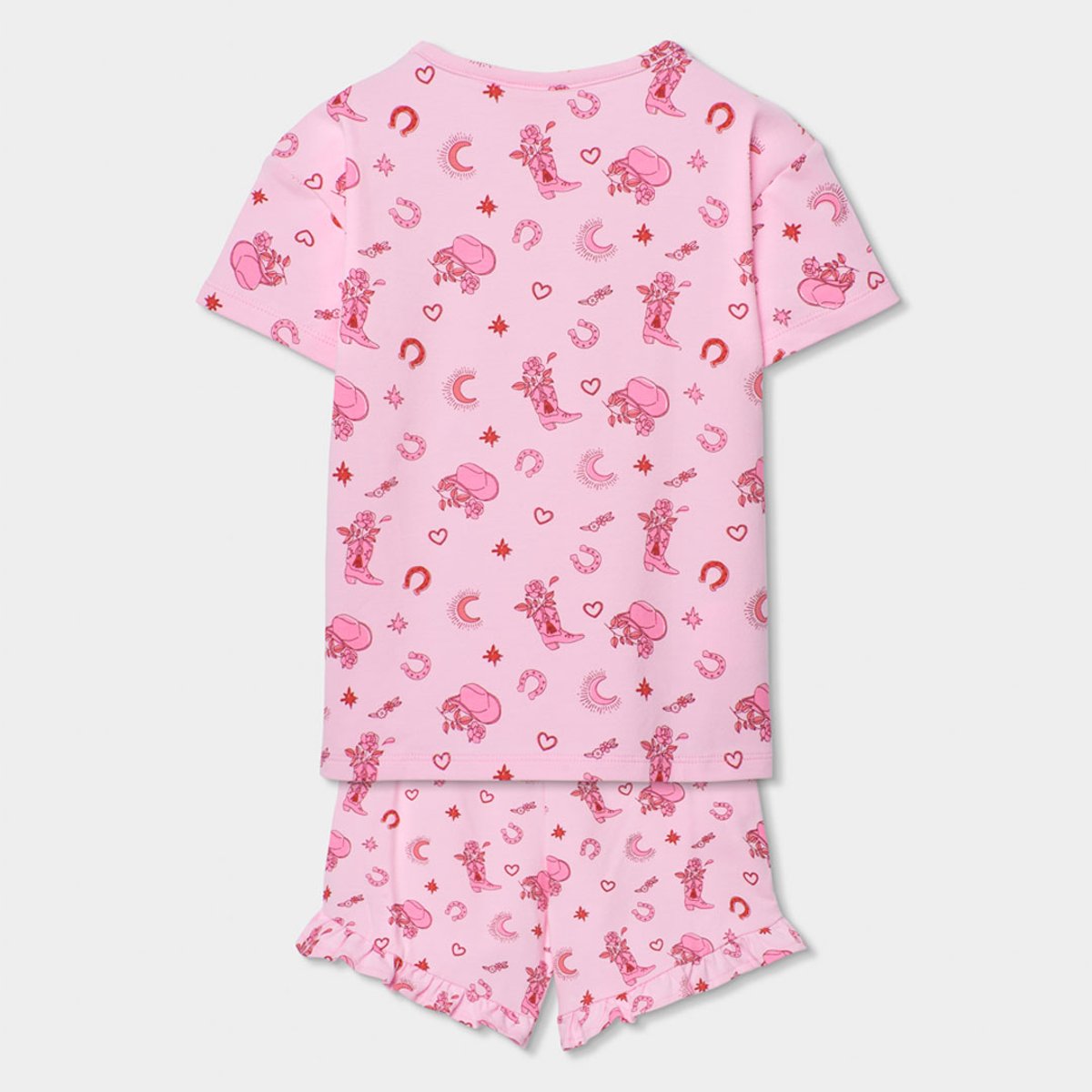 Pyjama fille coton imprimé multicolore, BOBOLI