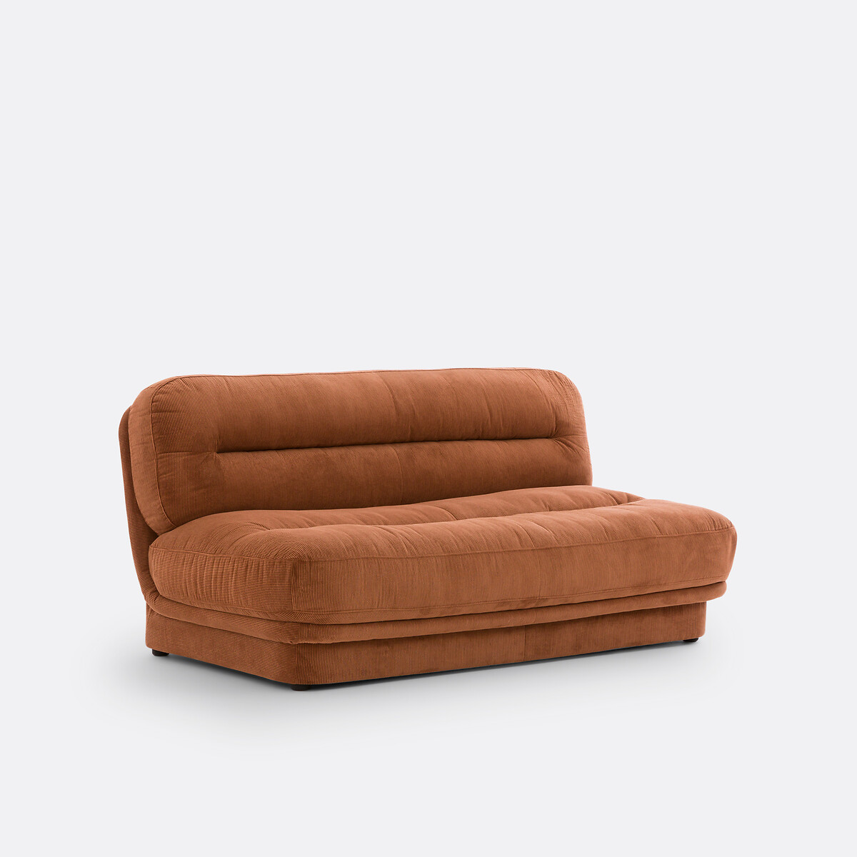 Banquette modulable velours, 2 places, Jonas ecureuil, LA REDOUTE INTERIEURS