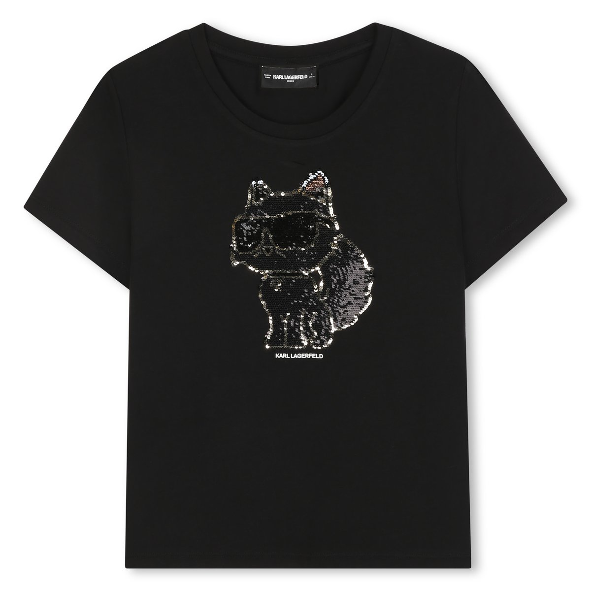 T-shirts à manches courtes black, KARL LAGERFELD KIDS