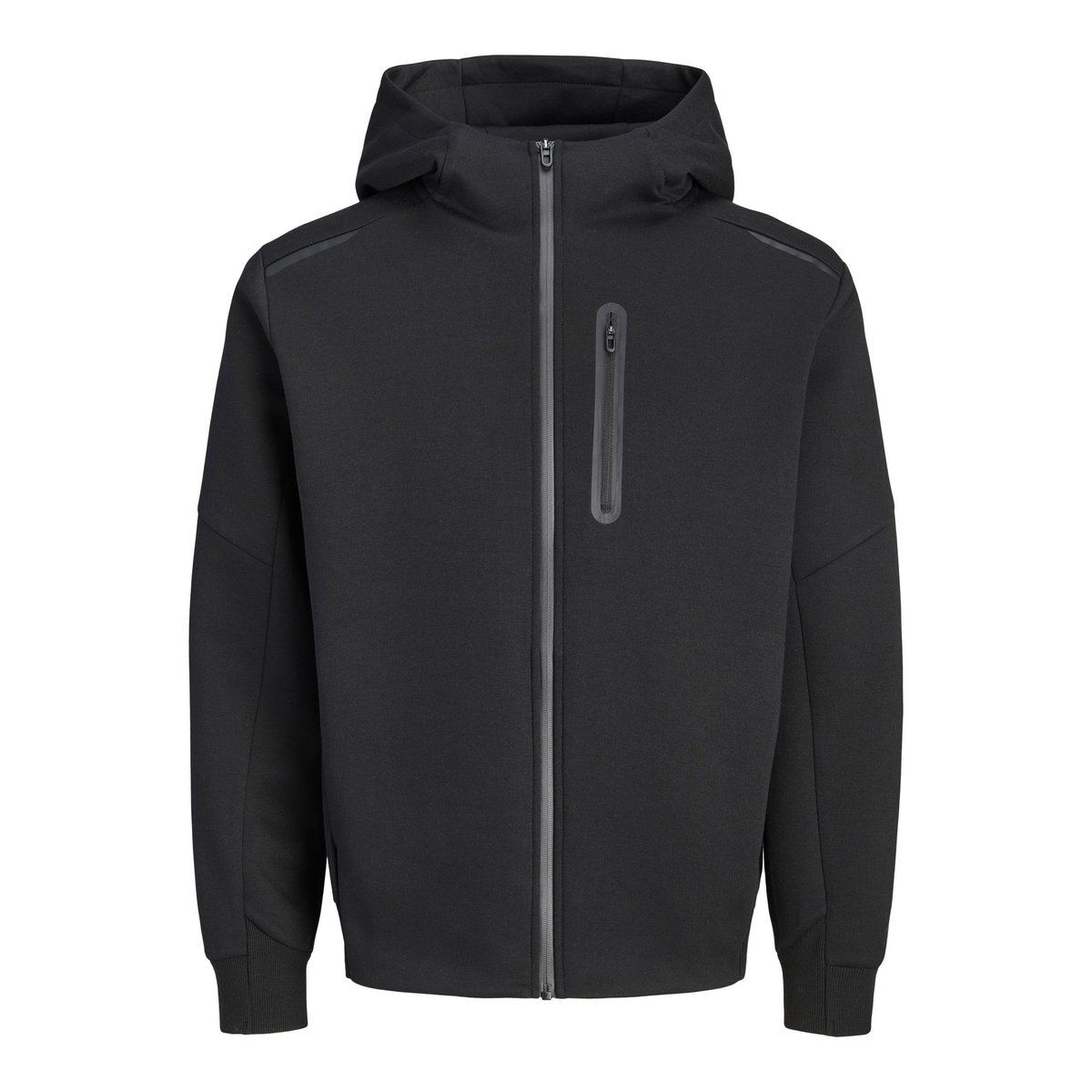 Sweat À Capuche black 1, JACK & JONES