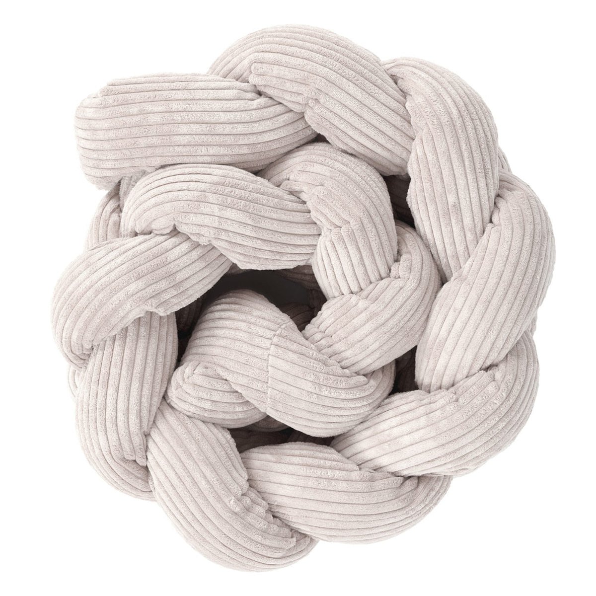 Tresse de lit velours côtelé AESTHETIC écru longueur 150cm, MEOW BABY