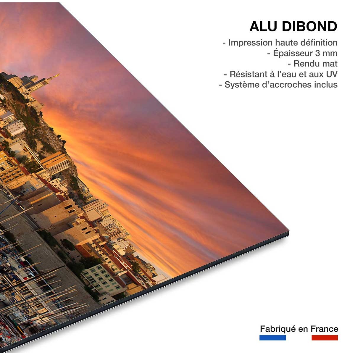 Tableau, la bonne mère tableau alu dibond, HEXOA