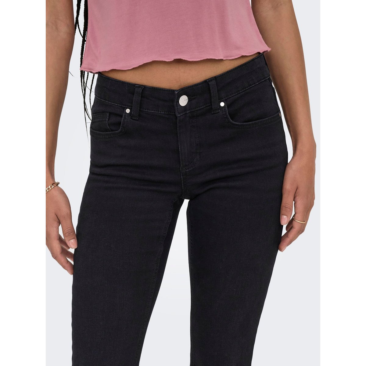 Jean Flared black denim, ONLY