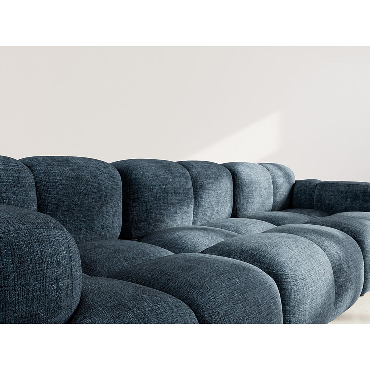 Canapé Modulable 3 places - GRACE bleu, BEST MOBILIER