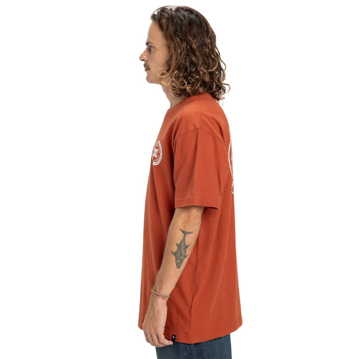 T-shirt à manches courtes. orange picante, DC SHOES
