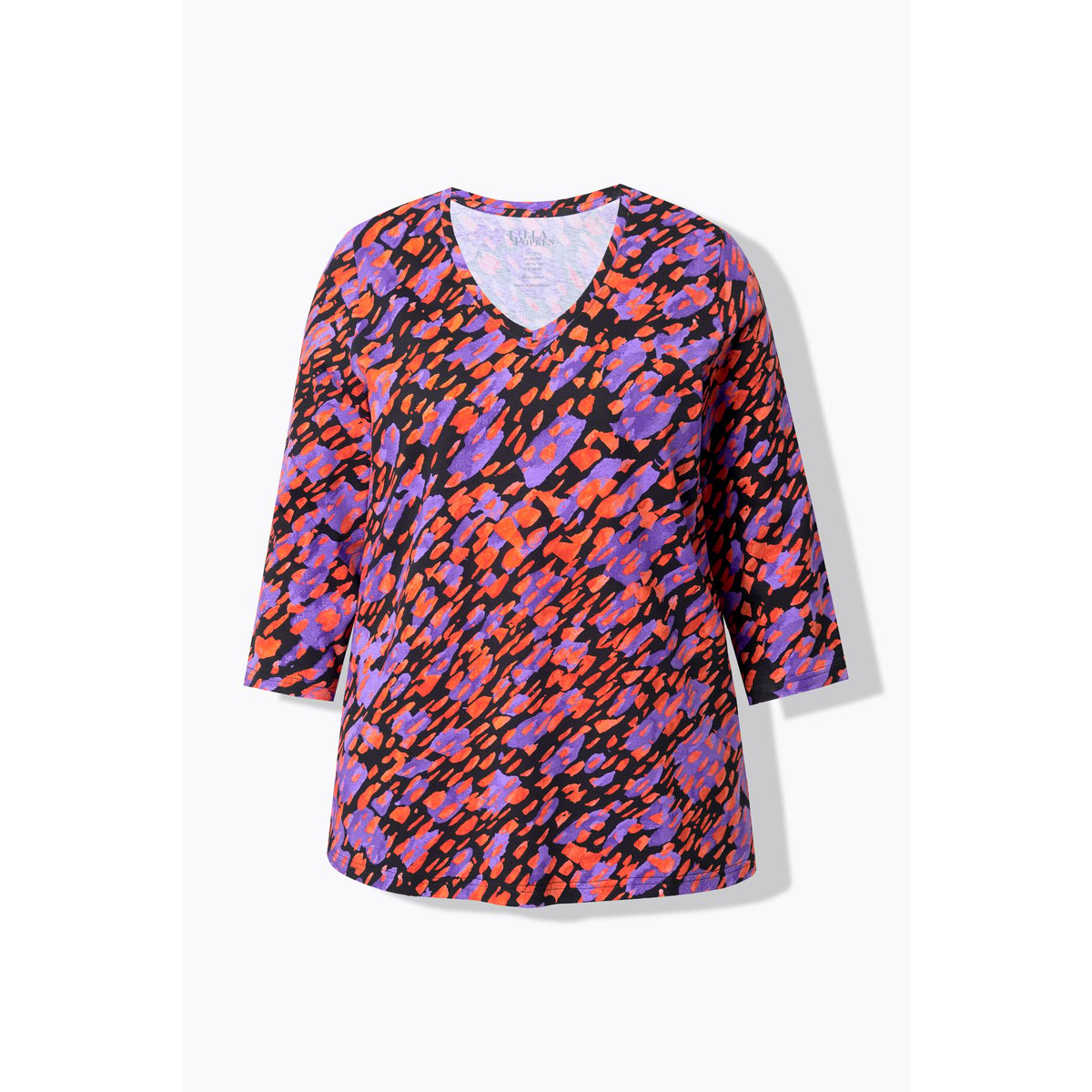 T-shirt noir, ULLA POPKEN