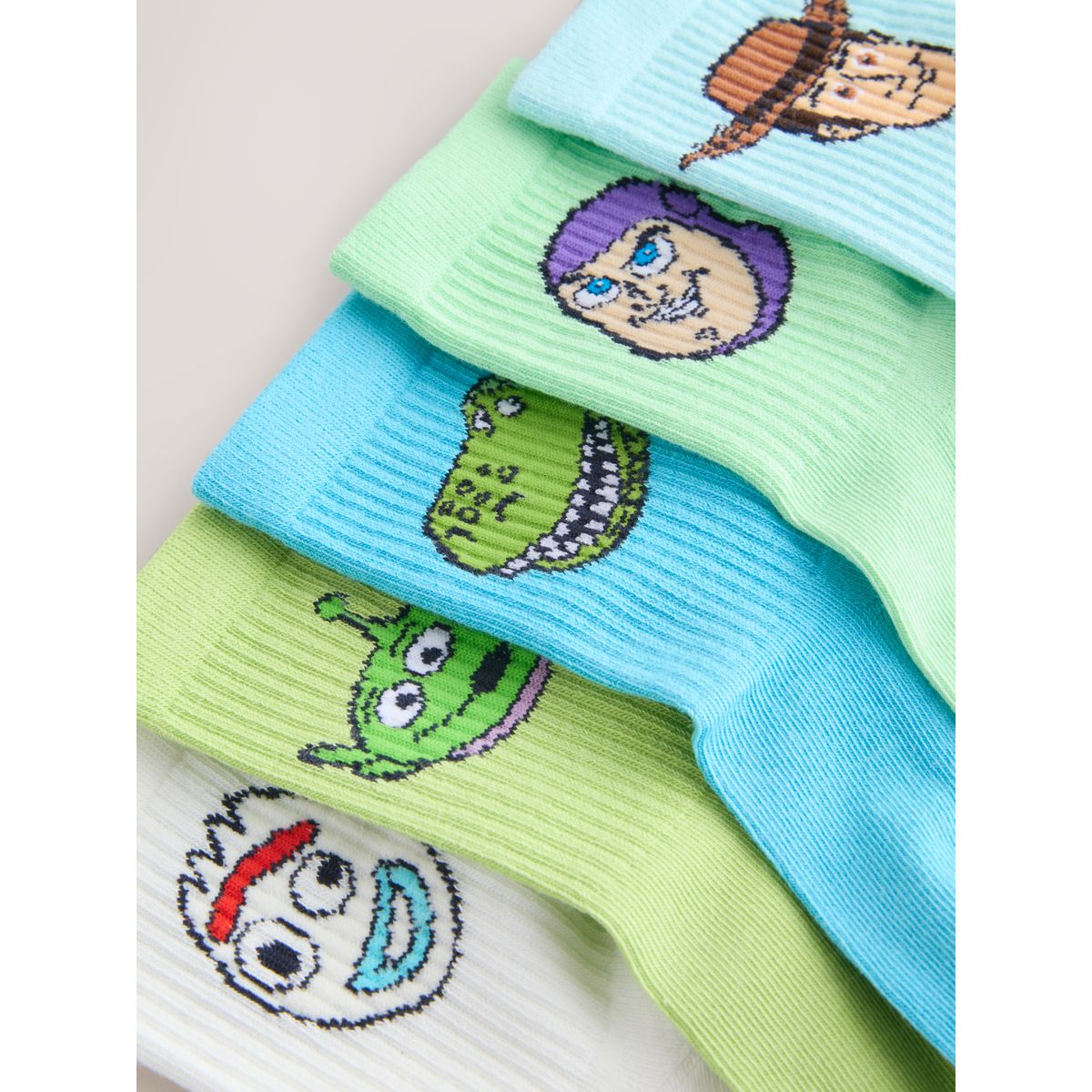 Chaussettes sport coton licence, 5 paires toy story, NEXT