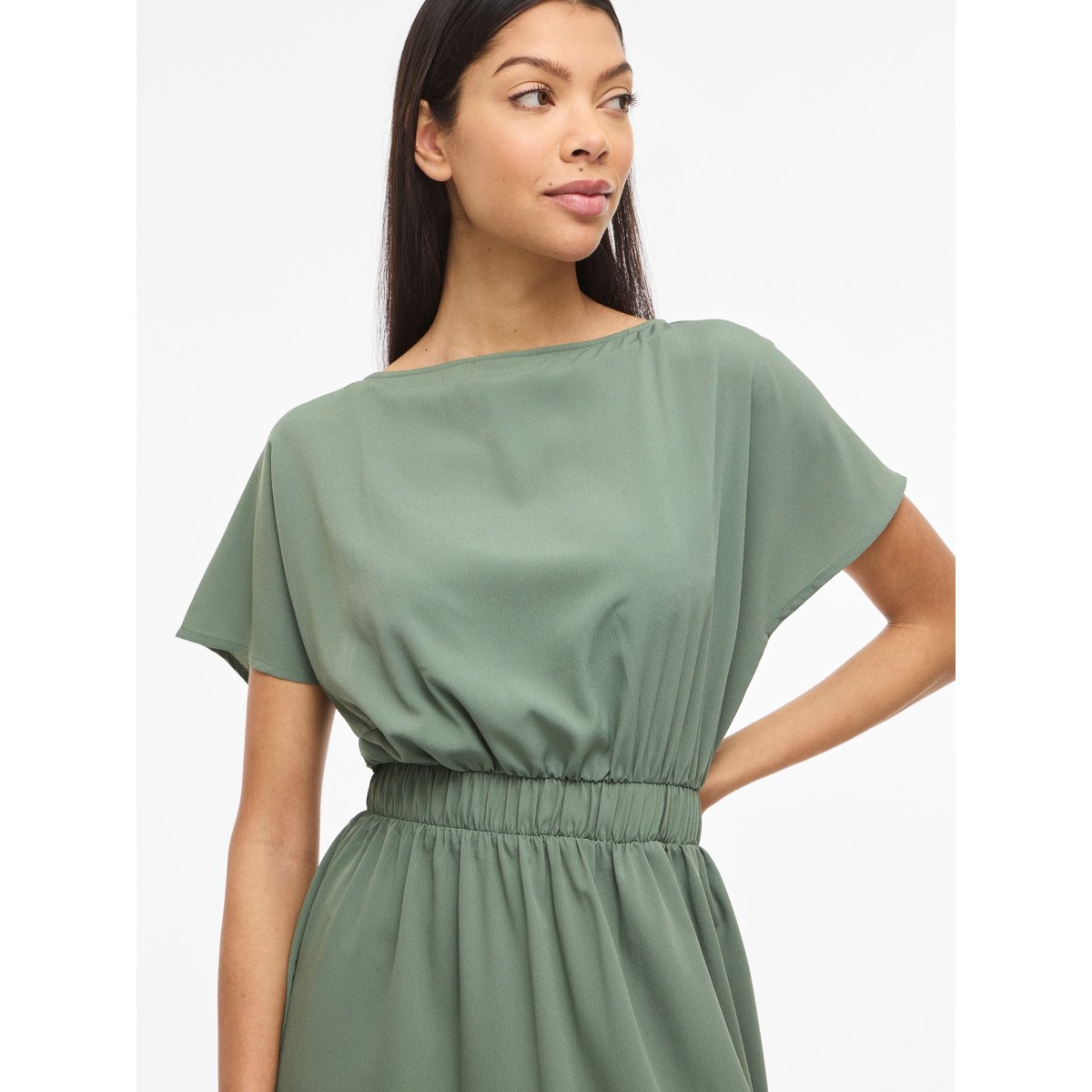 Robe Mi-Longue laurel wreath, VILA