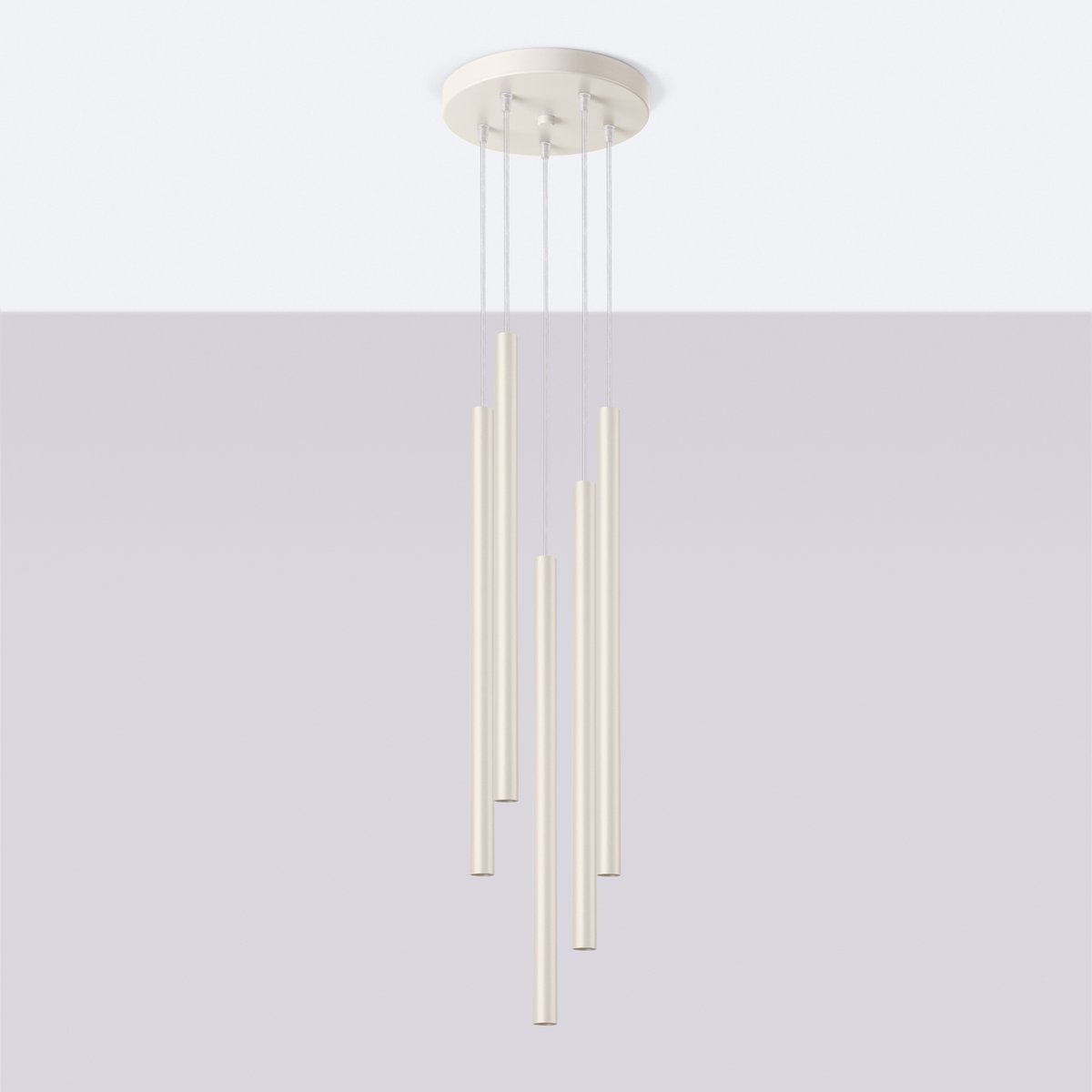 Suspension Acier Beige G9 5 Pastelo beige, EDEN