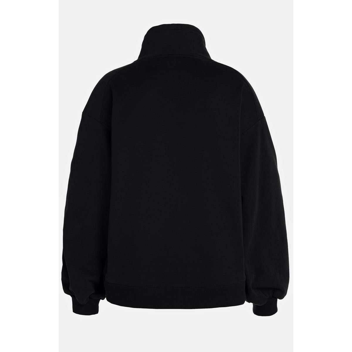 Sweat-shirt oversize à manches longues noir, ULLA POPKEN