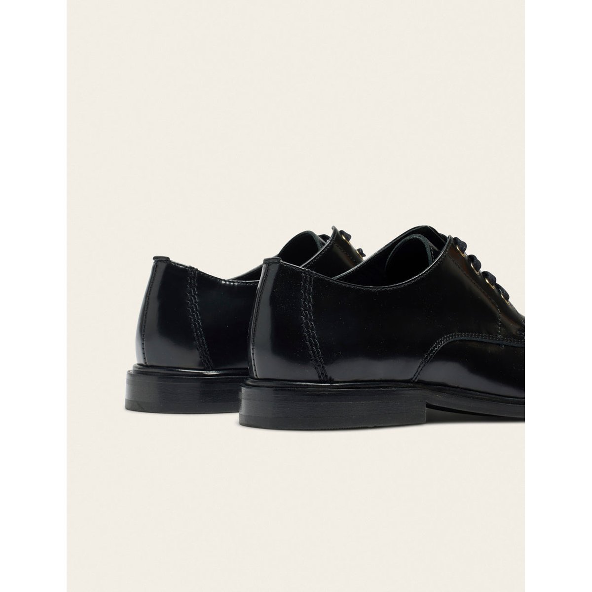 Derbies LUVI cuir box noir, ODAJE