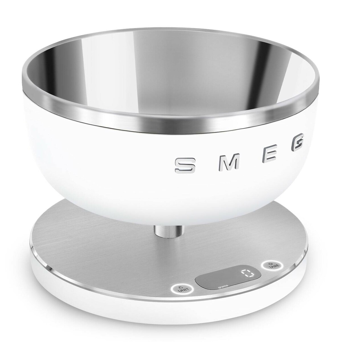 Retro Digital Kitchen Scale - KSC01 white, SMEG