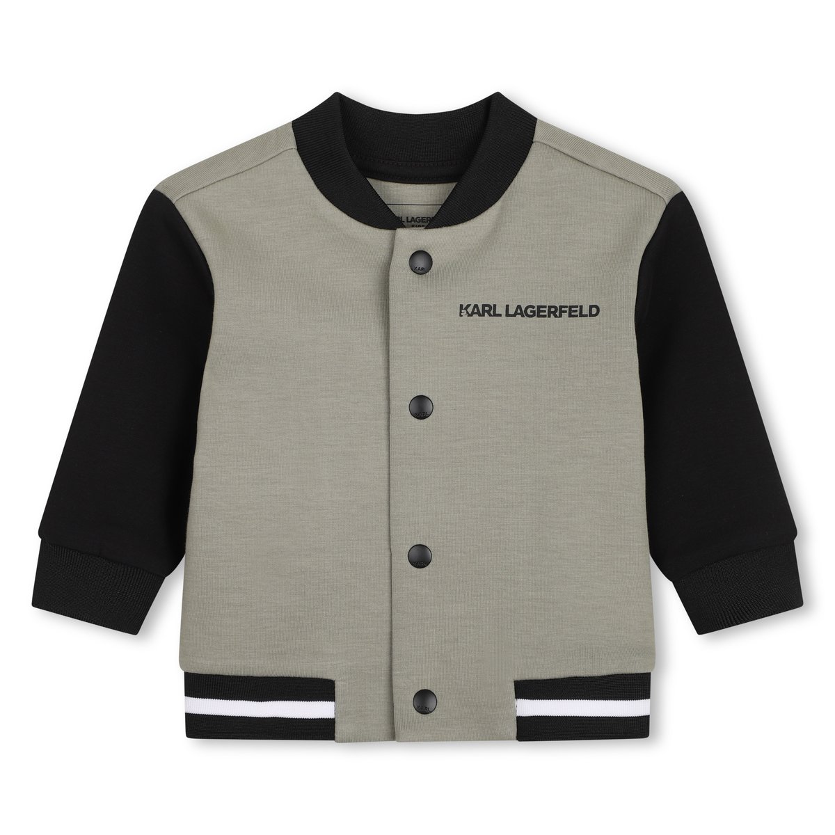 Ensemble jogging kaki noir, KARL LAGERFELD KIDS