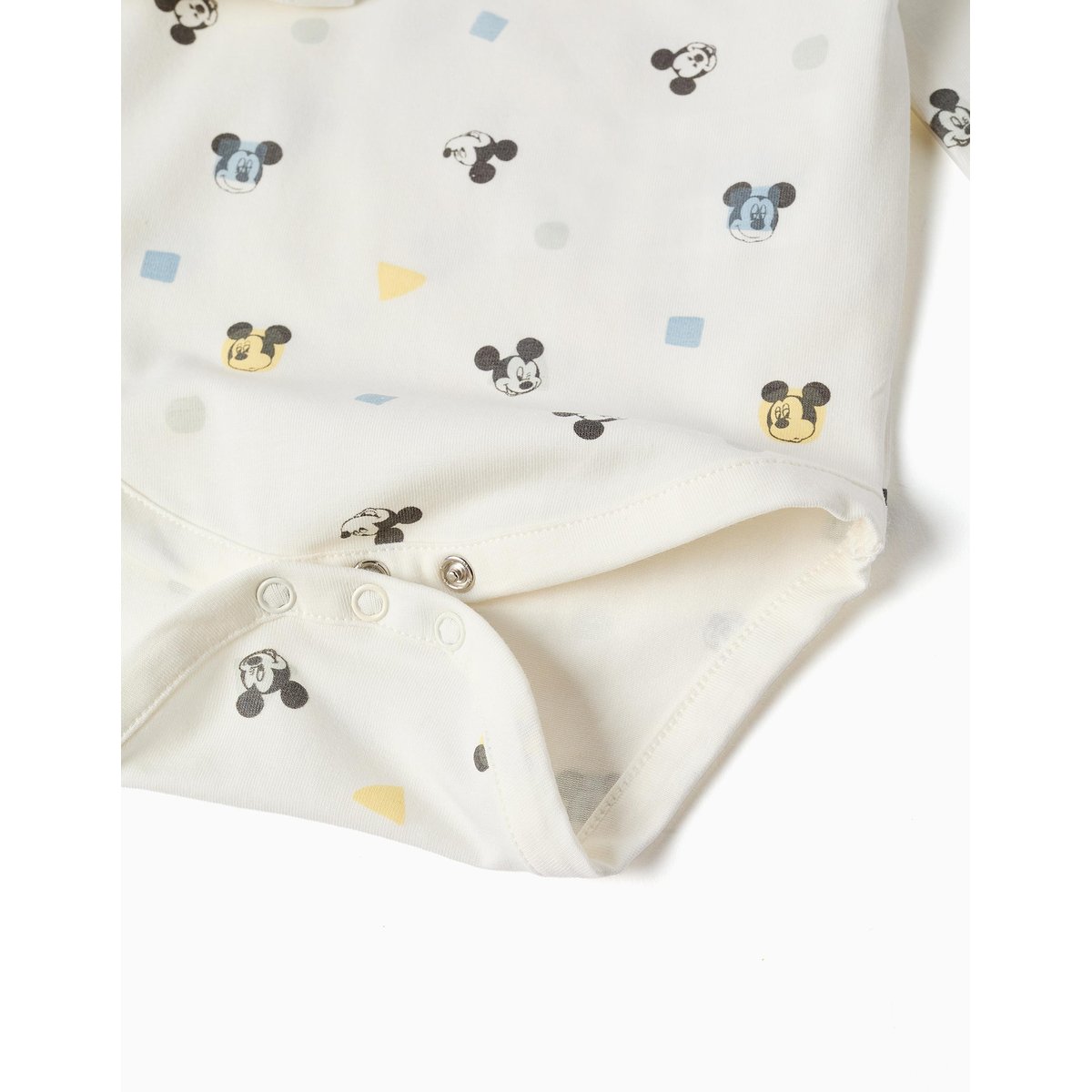 Body à manches longues avec motif Mickey blanc, ZIPPY