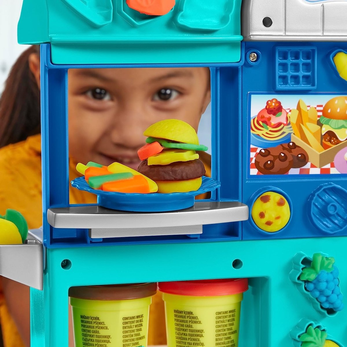 Play-Doh Kitchen Creations Restaurant coloré multicolore, HASBRO