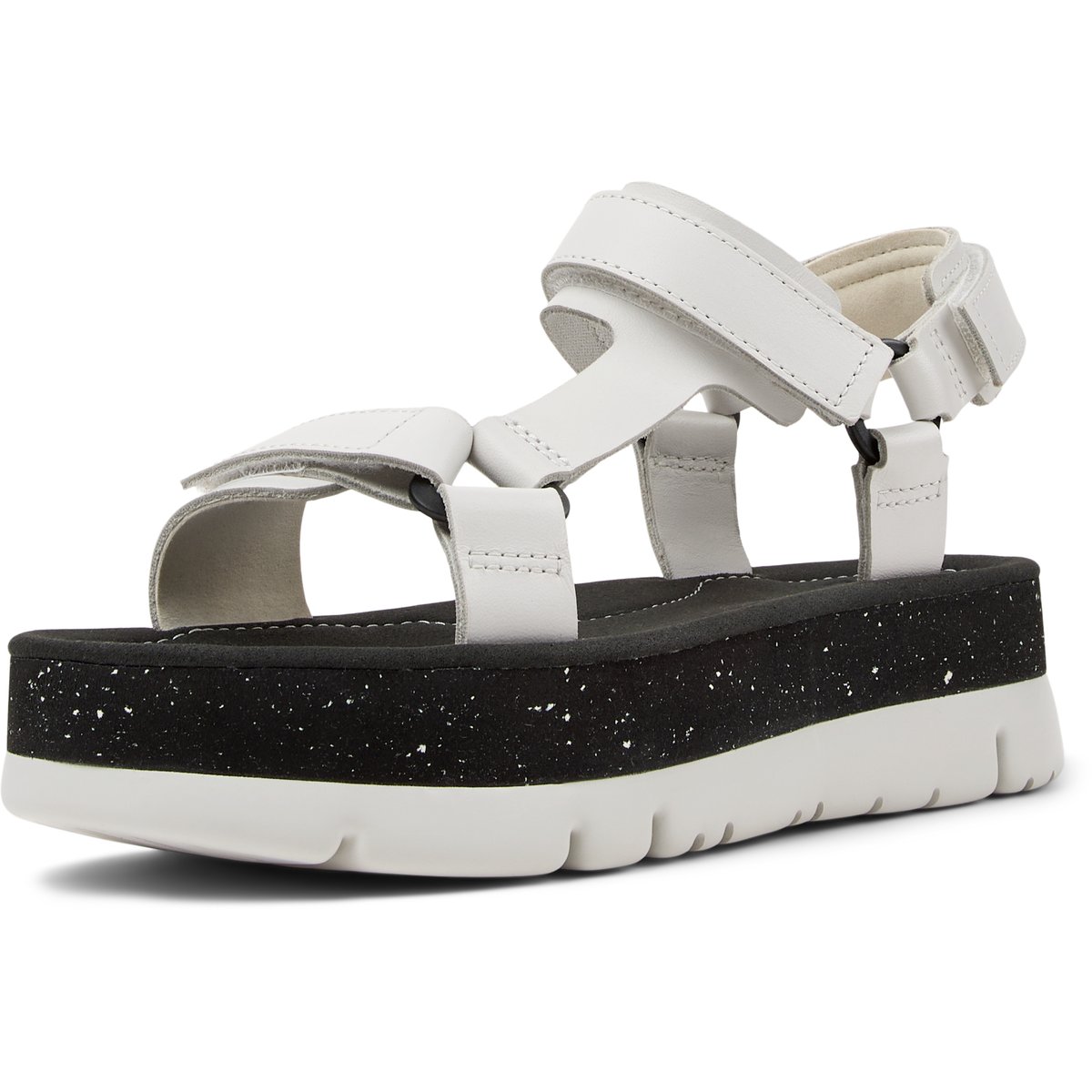 Sandales Cuir ORUGA UP blanc naturel, CAMPER