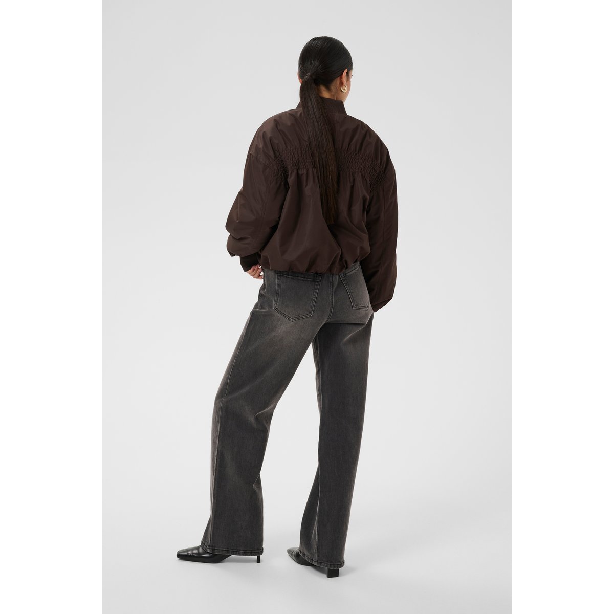 Manteau marron coffee bean, KAFFE