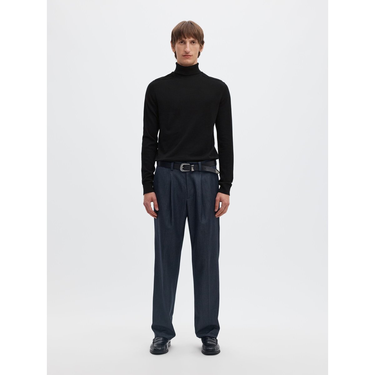 Pullover noir - black, SELECTED