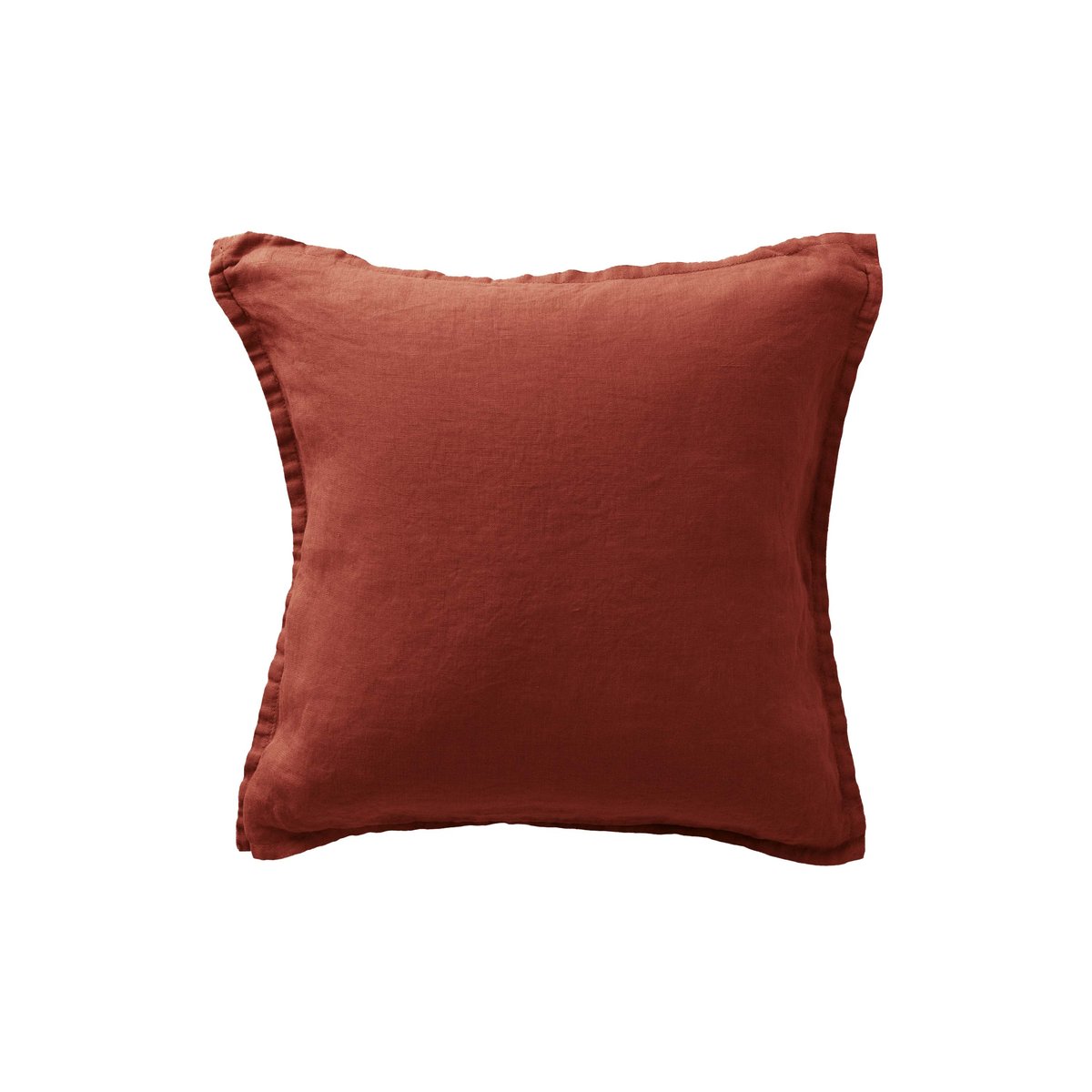 Housse de coussin Songe Acajou SONGE acajou, CARRE BLANC