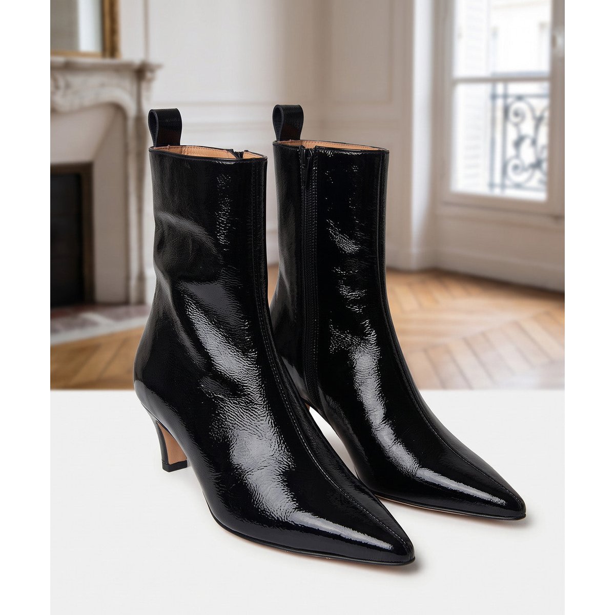 Bottines EUGENIE noir, FINSBURY