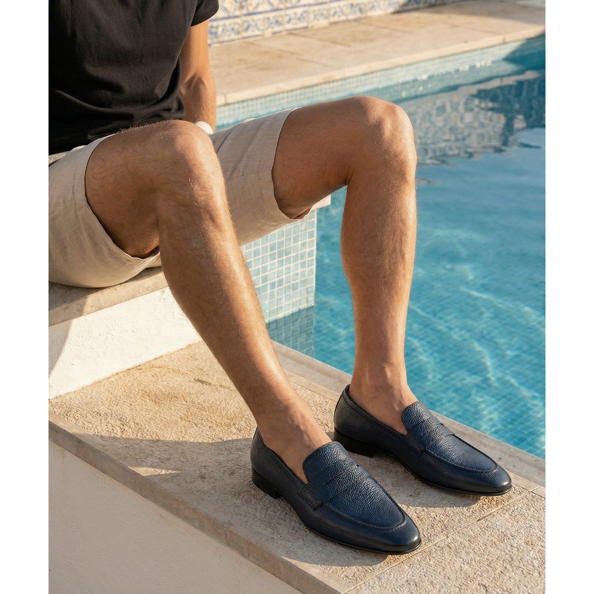 Mocassin cuir MARCO marron, FINSBURY