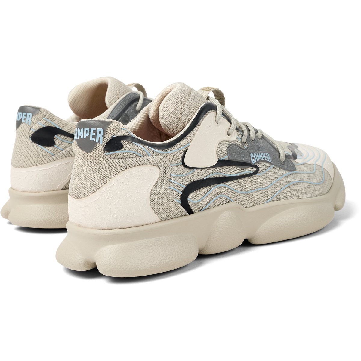Baskets Karst gris blanc, CAMPER