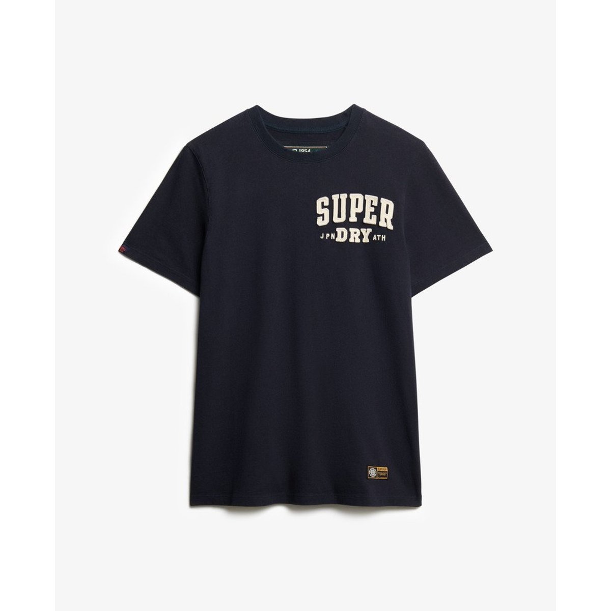 T-shirt Vintage Athletic bleu marine éclipse, SUPERDRY