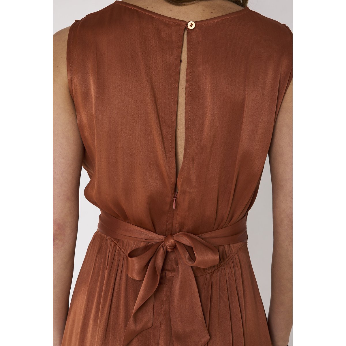 Robe longue BETHY terracotta, Maison 123