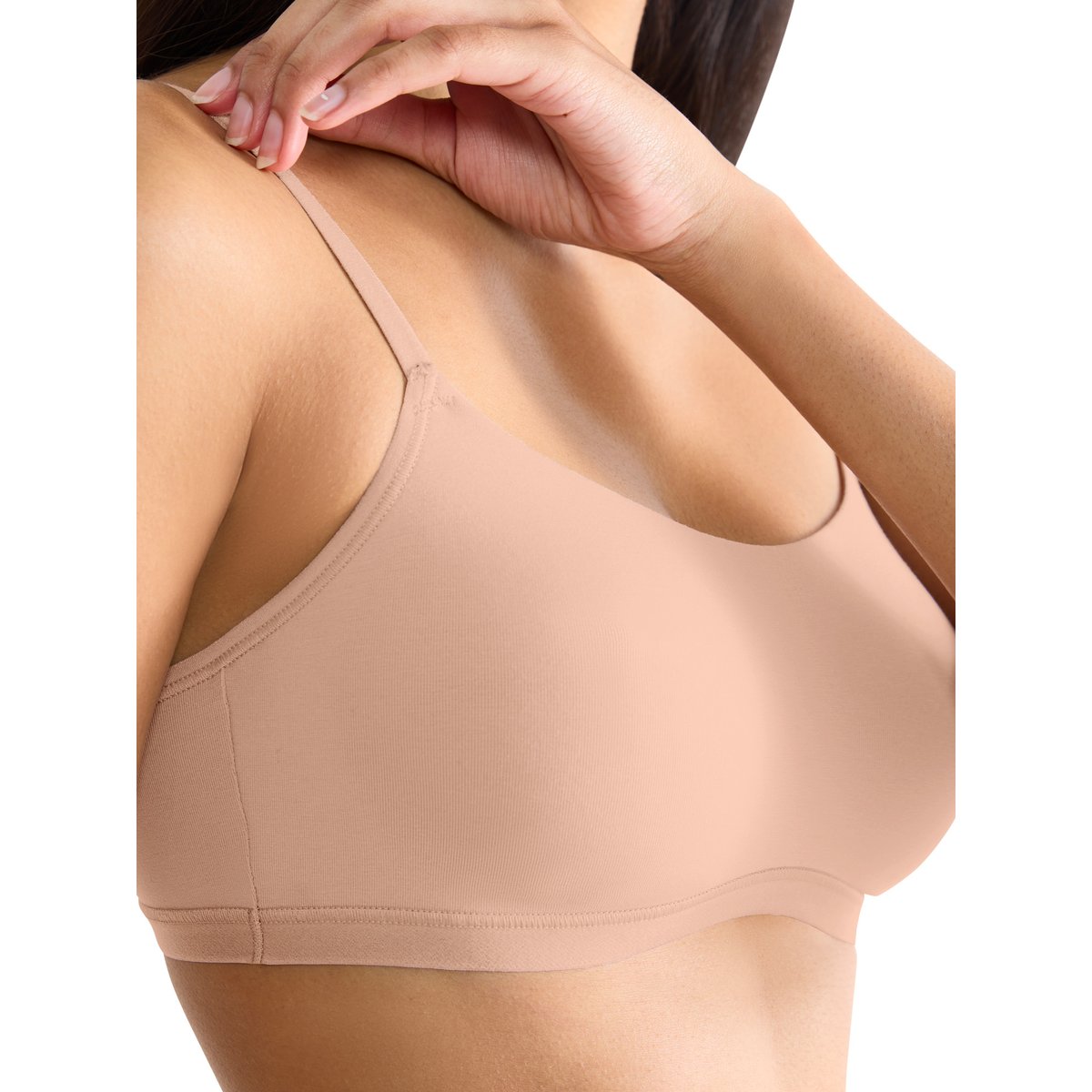 Brassière Go Daily Cotton beige, SLOGGI