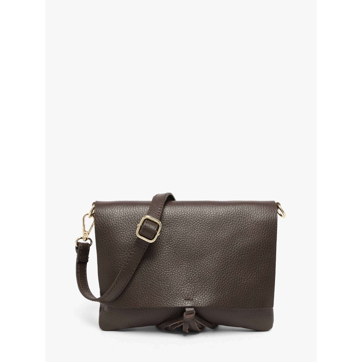 Sac bandoulière Caviar cuir testa moro, MILANO