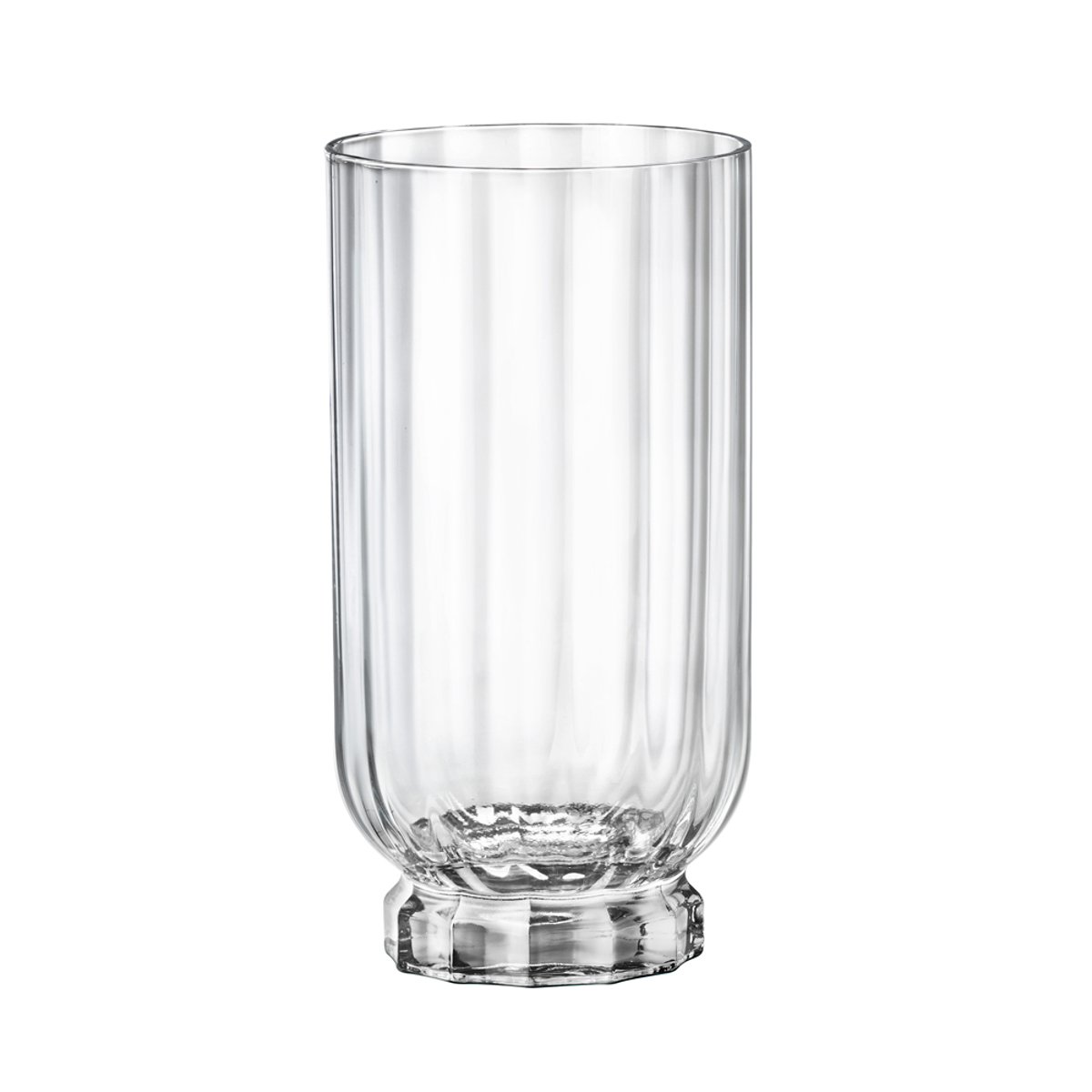 Boîte de 6 Gobelets hauts Florian 43 cl transparent / cristal, BORMIOLI