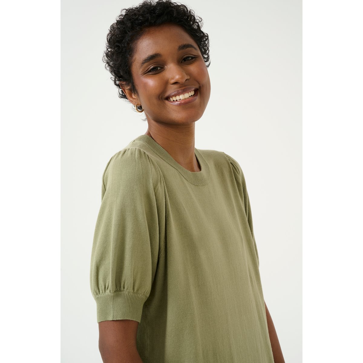 Dress vert oil green, KAFFE