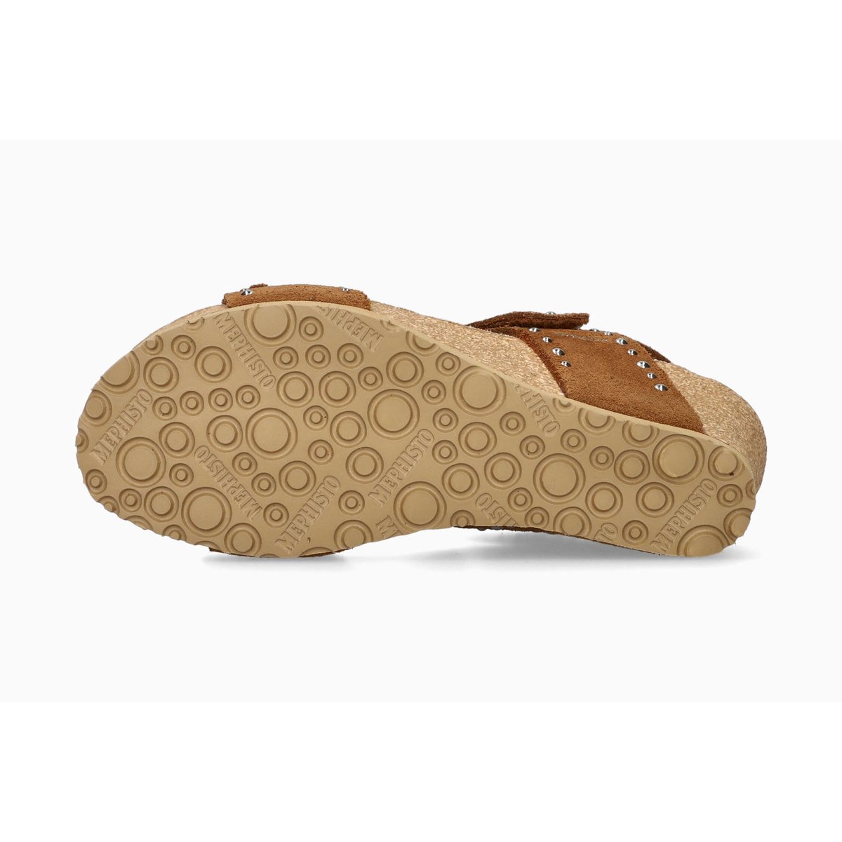 Sandales en cuir LINA marron tobacco p5149253, MEPHISTO